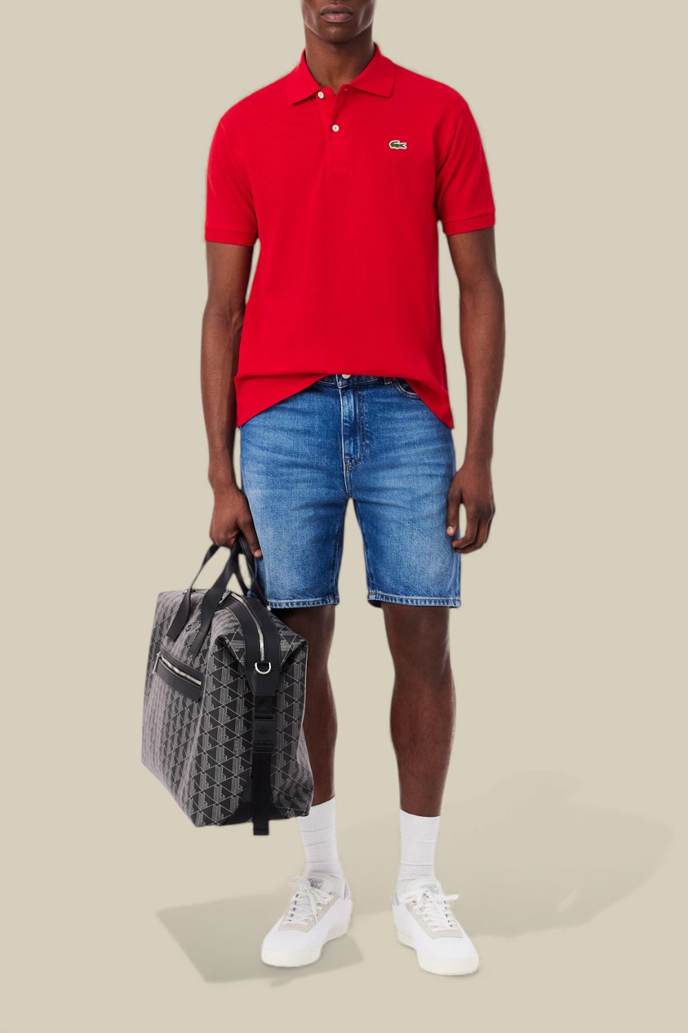 תמונת כל הלוק של חולצת פולו L.12.12